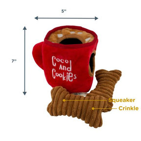 Mug Coco & Cookies Burrow With Two Bone-Shaped Cookie Toys