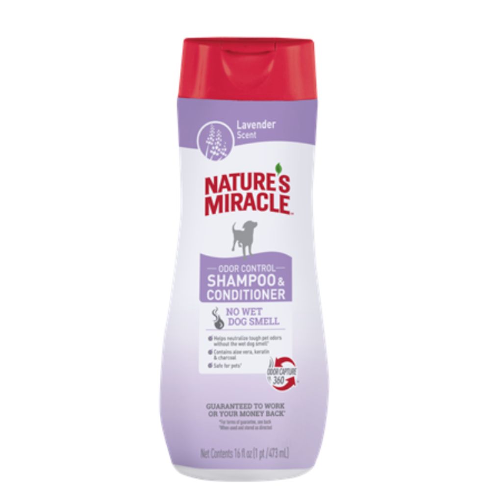 Natures Miracle Ordor Control Shampoo & Conditioner Lavender