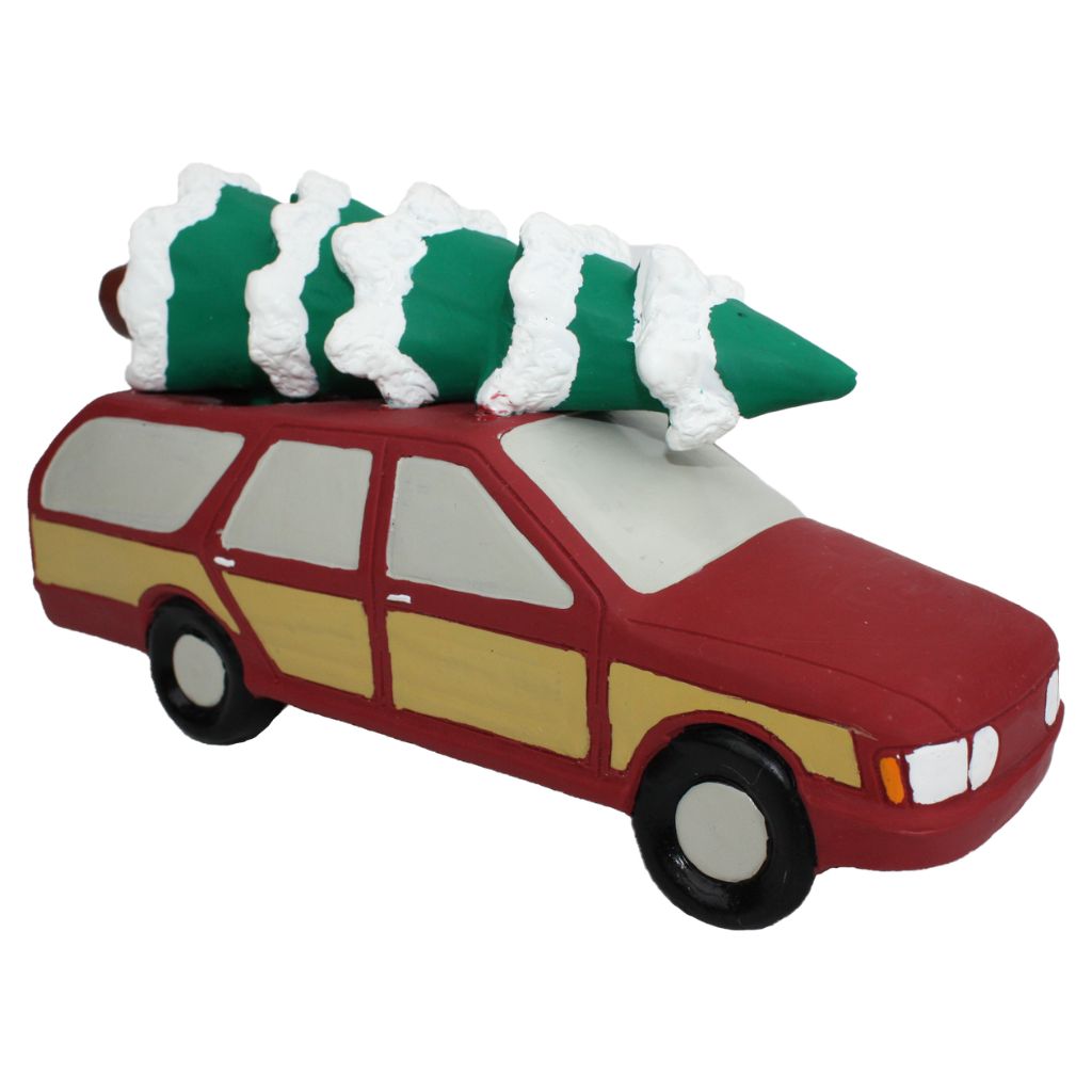 Multipet - Station Wagon with Tree Latex Dog Toy