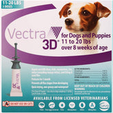 Vectra 3D for Dogs and Puppies 3 Pack
