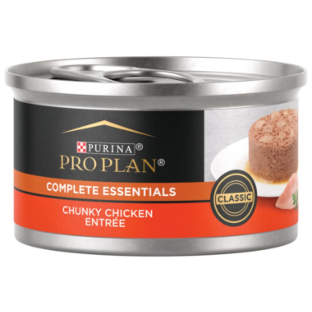 Purina Pro Plan - All Breeds, Adult Cat Chunky Chicken Entrée Canned Cat Food