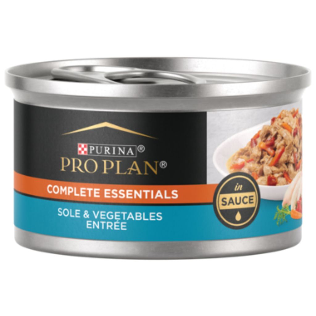 Purina Pro Plan - All Breeds, Adult Cat Sole & Vegetable Entrée in Sauce Canned Cat Food