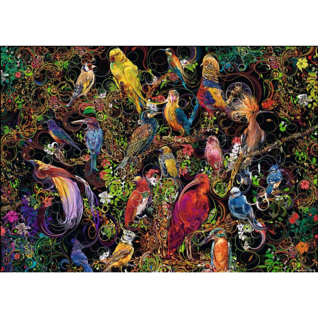 Puzzle Birds of Art