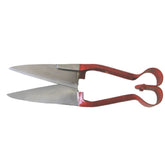Shears for Sheep Trimming Red Enameled Handle