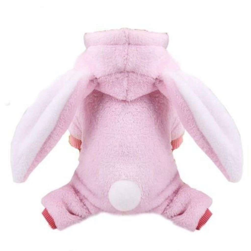 The Honest Dog Company - Bunny Costume Pink & White