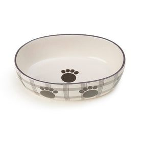 Petrageous Designs - Bowl Jasper Plaid With Bones