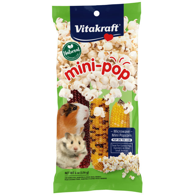 Mini-Pop Ears of Indian Corn	for Small Animals