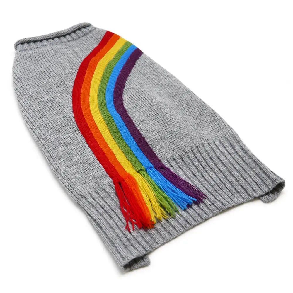 Sweater Turtleneck Rainbow