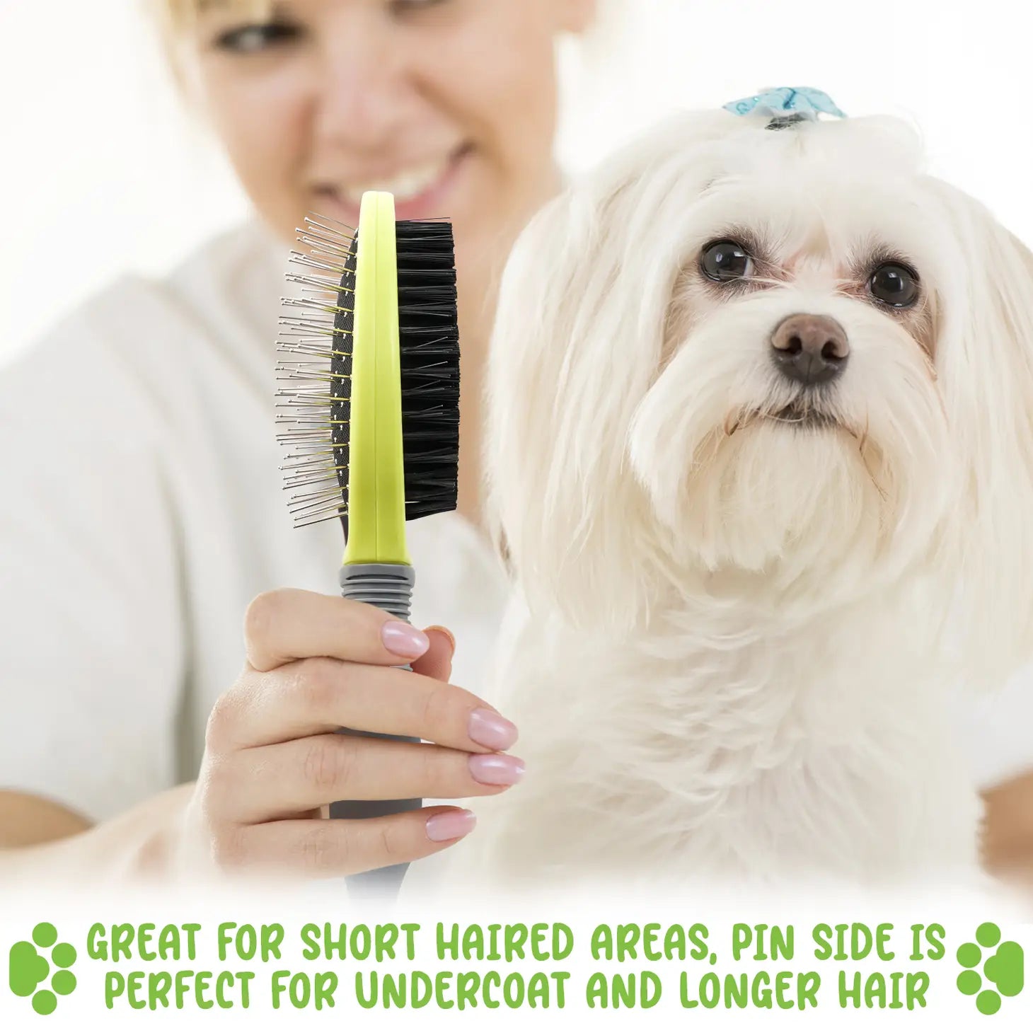 Pet Grooming Brush Double Sided