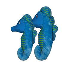 Spunky Pup Recycled Seahorse Dog Toy