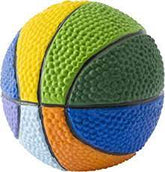 Multicolor Basketball Dog Toy - Southern Agriculture