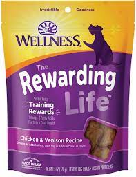 Wellness - Rewarding Treats Grain-Free Chicken & Venison Recipe Soft & Chewy Dog Treats - Southern Agriculture