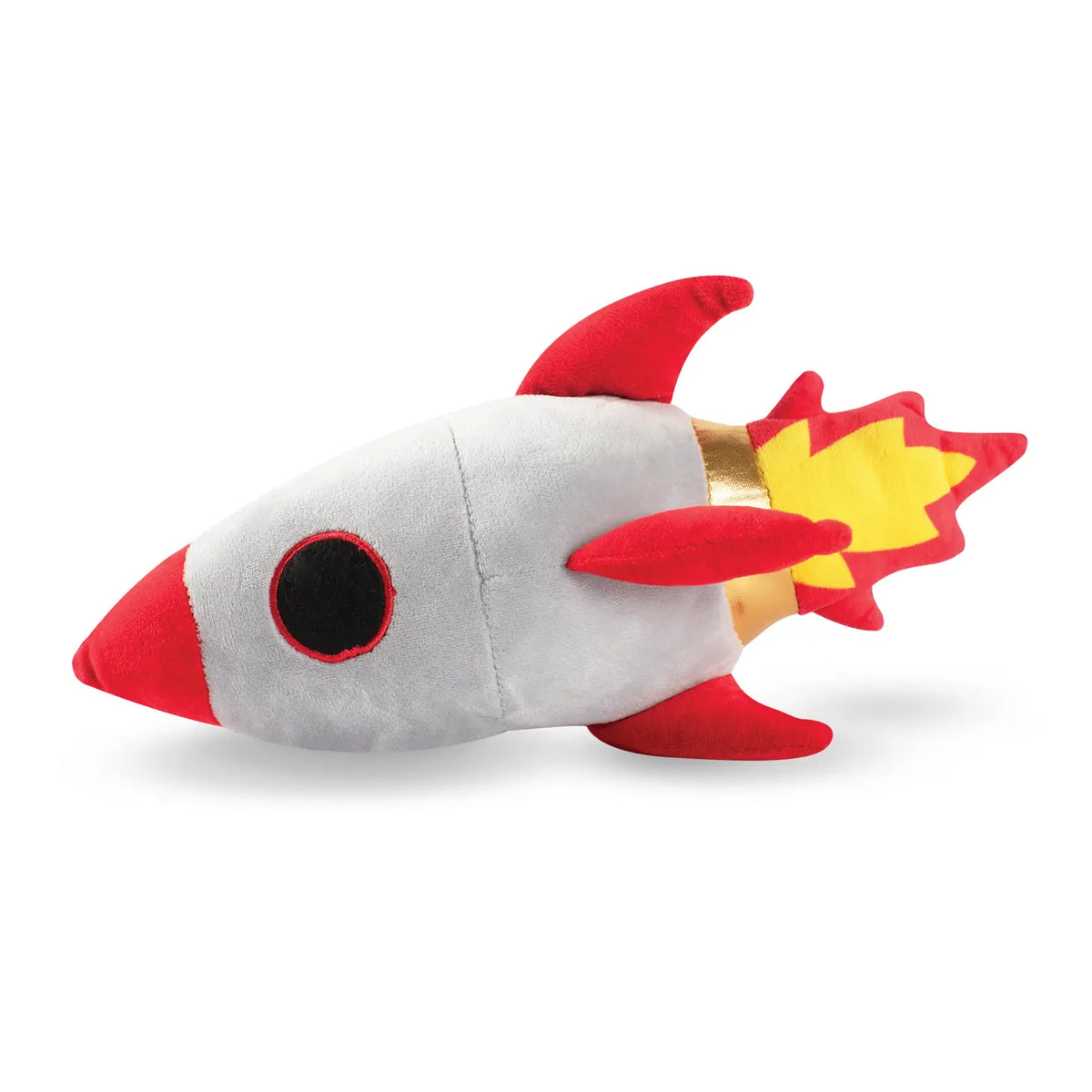 Rocket Ship Dog Toy Plush