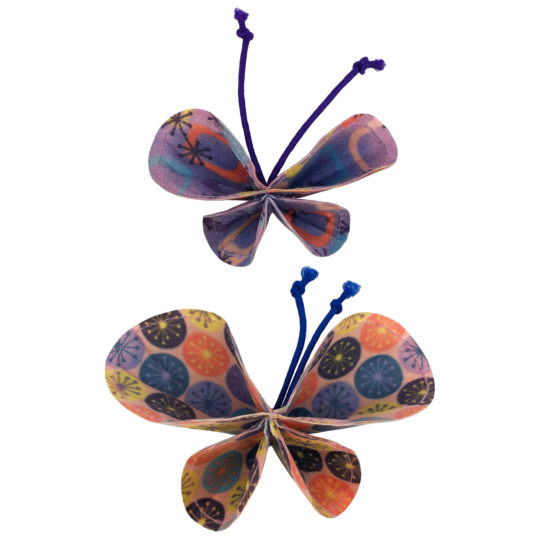 Vibez Bat-A-Bout Butterfly Multi Color & Shape Print