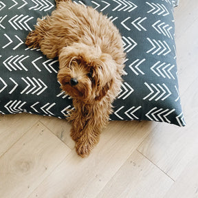 Dog Bed Modern Mud Cloth