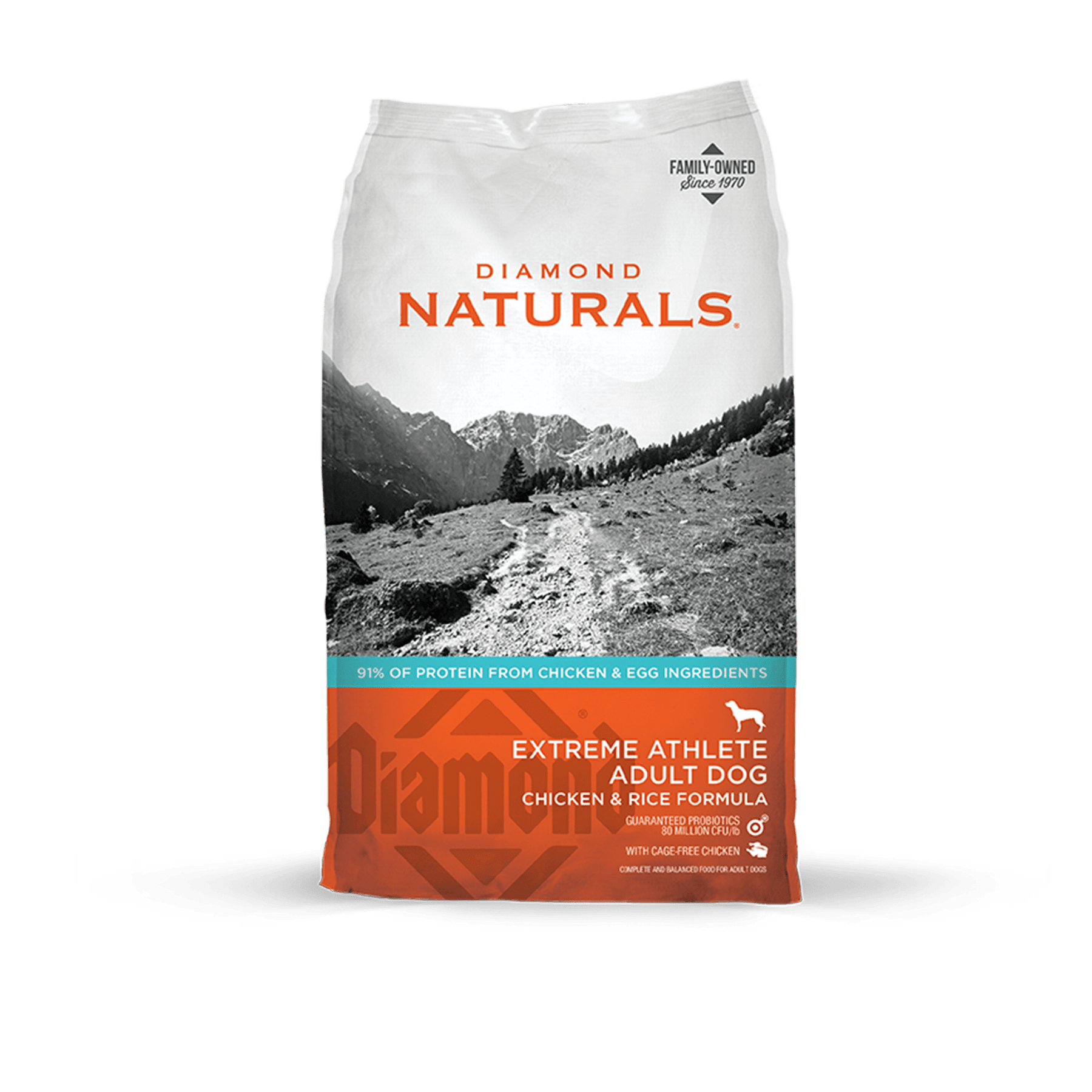 Diamond Naturals - Extreme Athlete Adult Dog Chicken & Rice Formula Dry Dog Food-Southern Agriculture