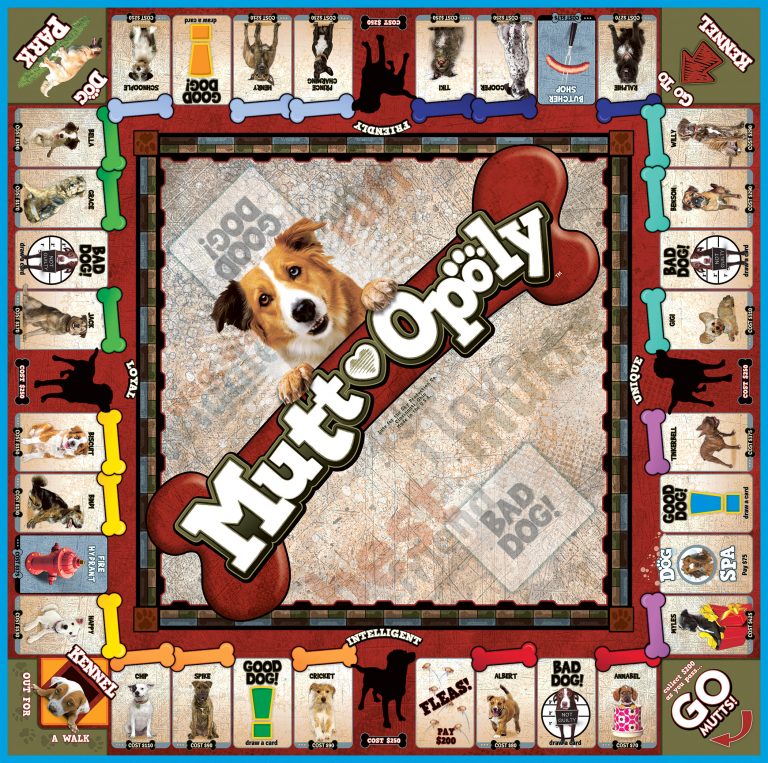 Mutt-Opoly Board Game-Southern Agriculture