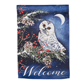 Flag Owl's Winter Greeting
