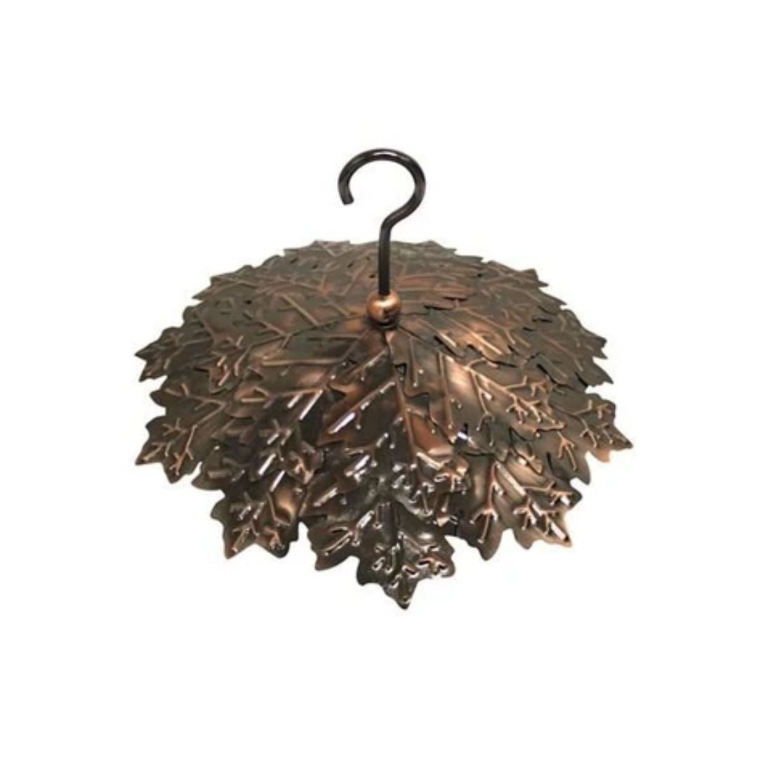 Copper Leaf Rain Guard for Bird Feeder-Southern Agriculture
