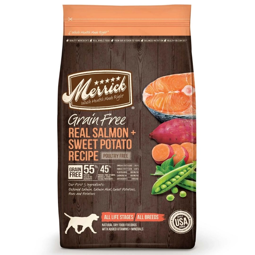 Merrick - Grain Free Real Salmon & Sweet Potato Recipe Dry Dog Food-Southern Agriculture
