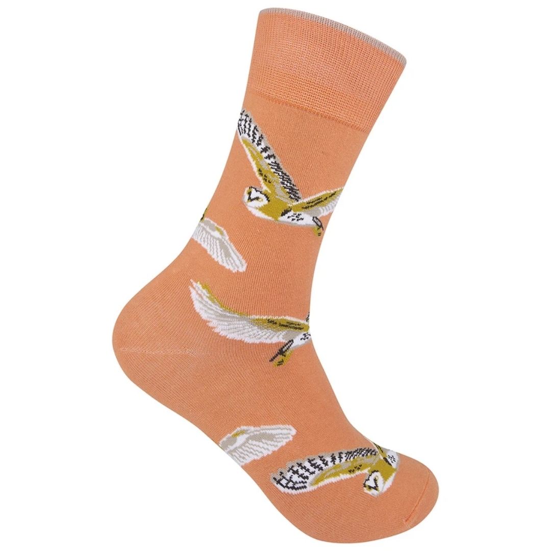 Barn Owls Socks-Southern Agriculture