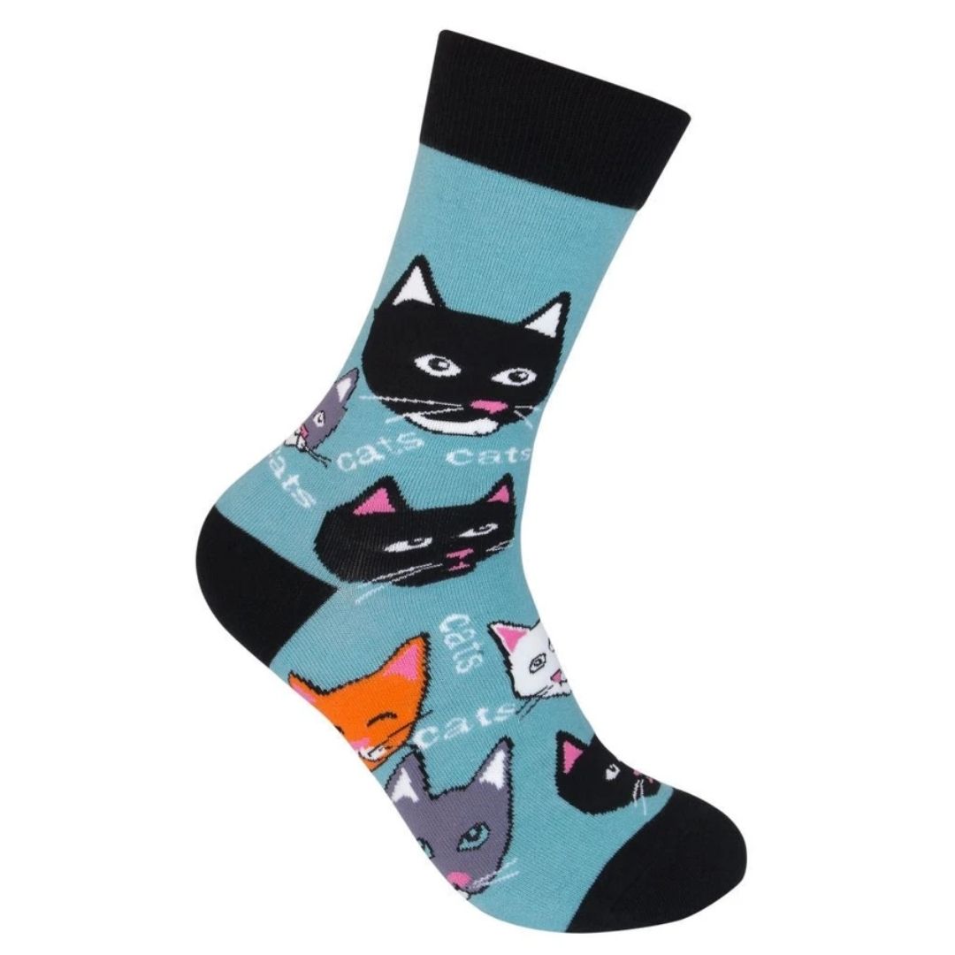 Cats Cats Cats Socks-Southern Agriculture