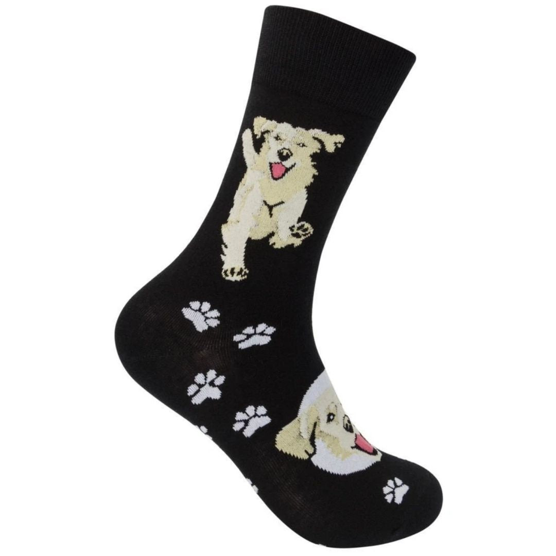 Golden Retriever Socks-Southern Agriculture