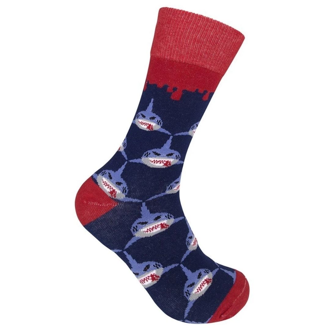 Somefin's Fishy (Sharks) Socks-Southern Agriculture