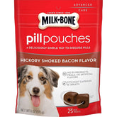 Milk-Bone Pill Pouches Hickory Smoked Bacon Flavor Dog Treats-Southern Agriculture