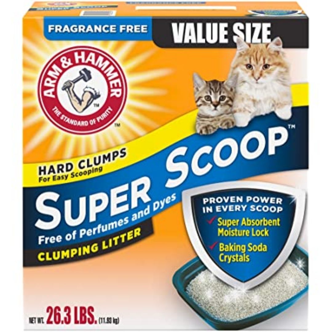Arm & Hammer Litter Super Scoop Clumping Clay Cat Litter-Southern Agriculture