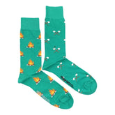 Men's Campfire & Marshmallow Socks-Southern Agriculture