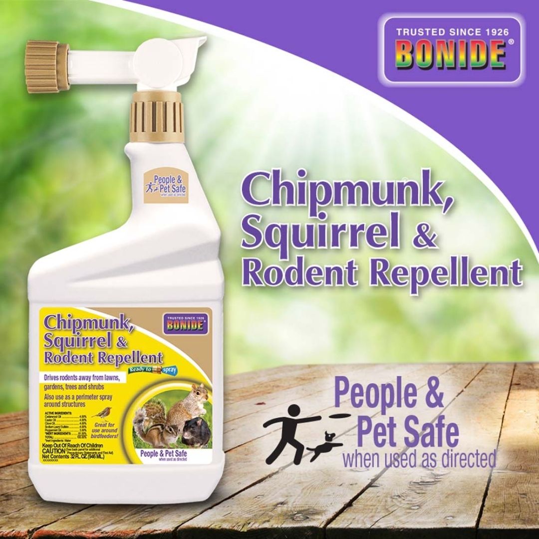 Bonide - Chipmunk, Squirrel, & Rodent Repellent-Southern Agriculture