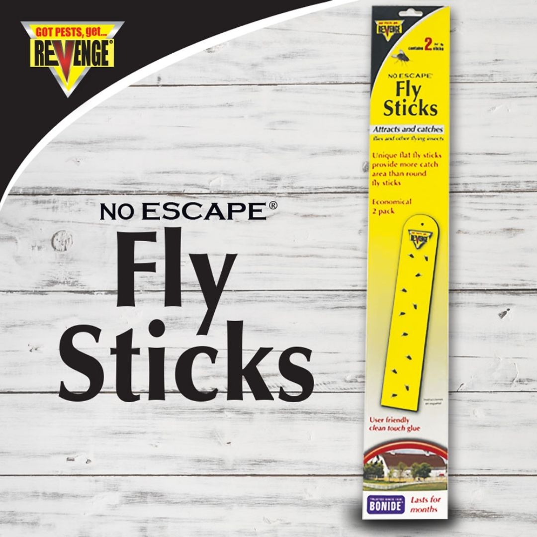 Bonide - Fly Sticks. Pest & Insect Control.-Southern Agriculture