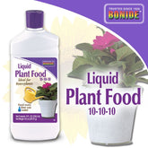 Bonide - Houseplant Liquid Food 10-10-10 Concentrate Fertilizers-Southern Agriculture