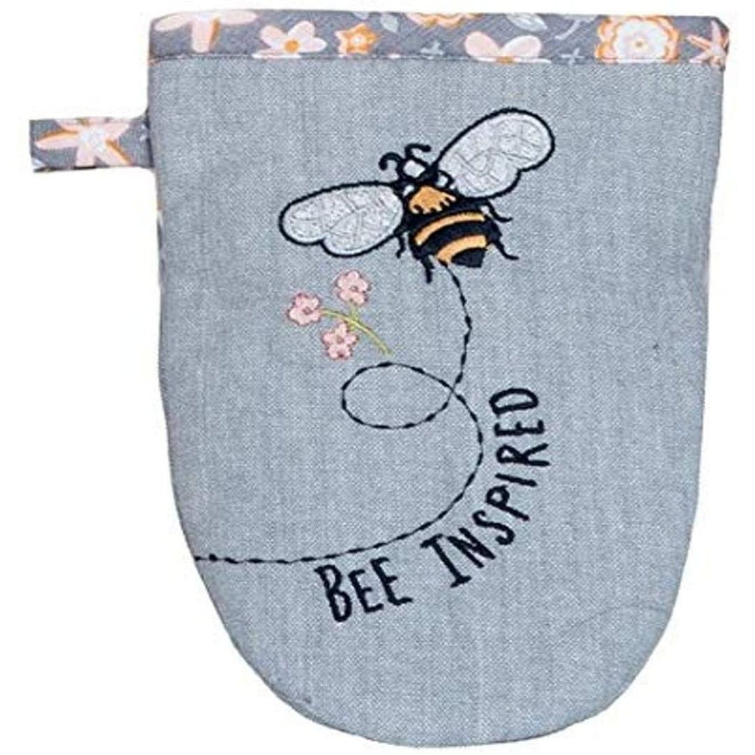Kay Dee Designs - Bee Inspired Embroidered Grabber Mitt-Southern Agriculture
