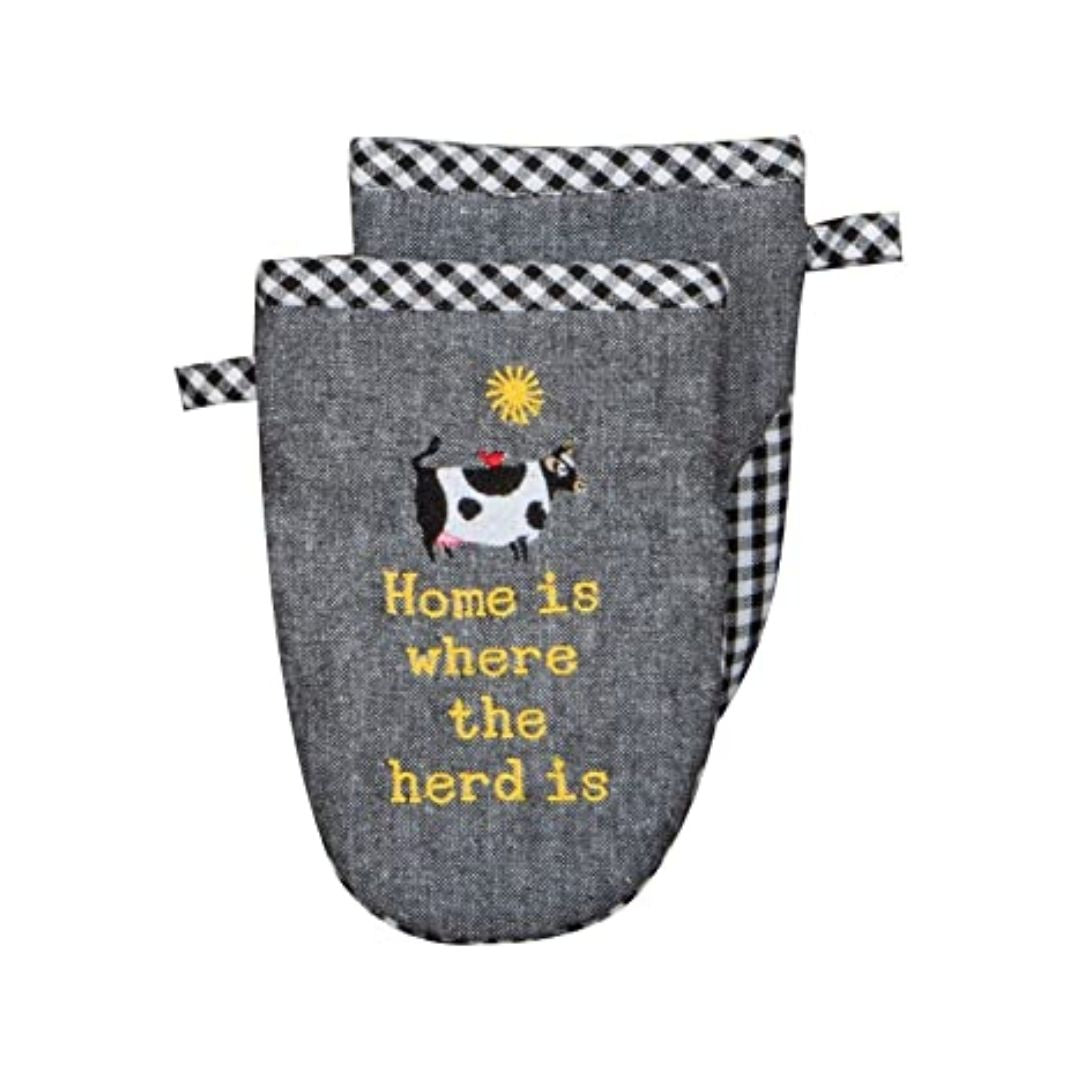 Kay Dee Designs Farm Charm Pig Pocket MITT Pot Holder, 8 x Kay Dee Designs Farm Charm Pig Pocket MITT Pot Holder, 8 x