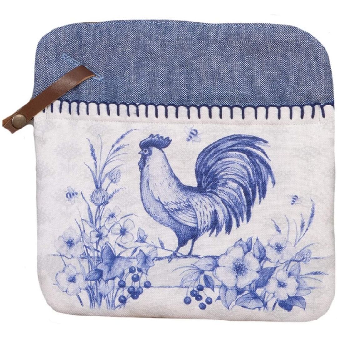Kay Dee Designs - Blue Rooster Pocket Mitt-Southern Agriculture