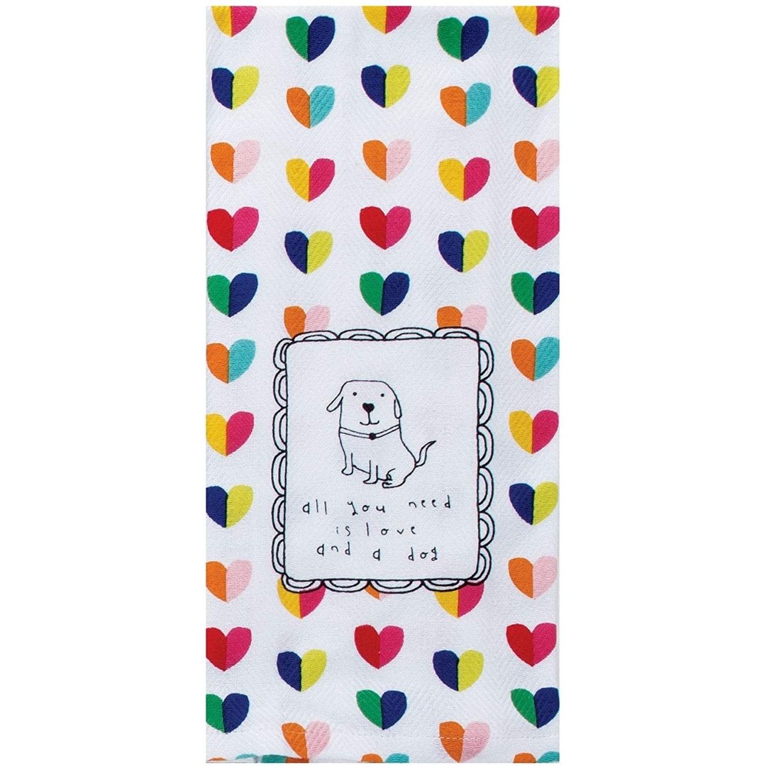 Kay Dee Designs - Love and A Dog Kitchen Tea Towel-Southern Agriculture