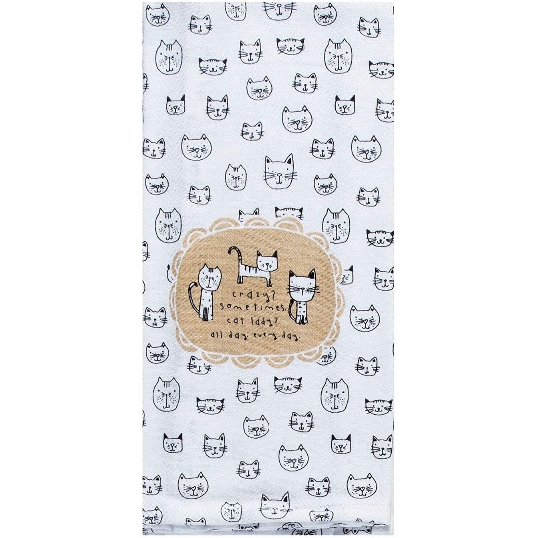 Kay Dee Designs - Crazy Cat Lady Tea Towel-Southern Agriculture