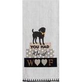 Kay Dee Designs - Woof Embroidered Tea Towel-Southern Agriculture