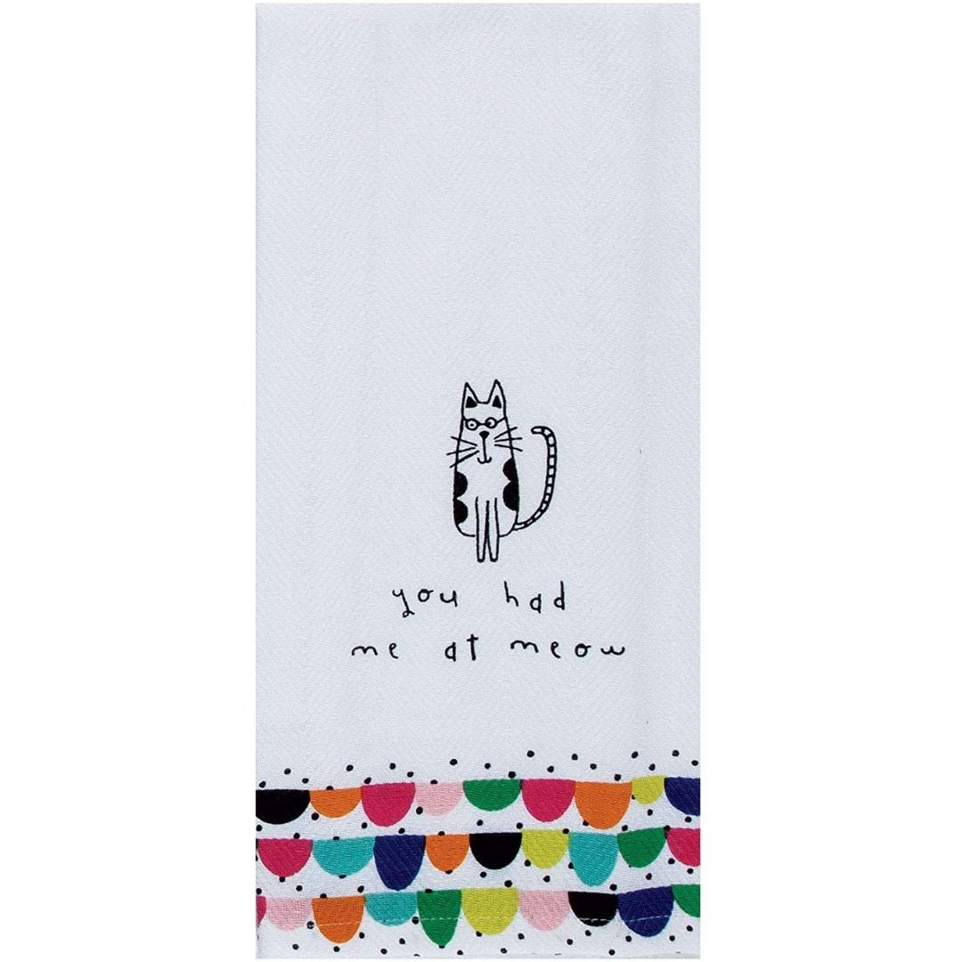 Kay Dee Designs - Had Me at Meow Kitchen Tea Towel-Southern Agriculture