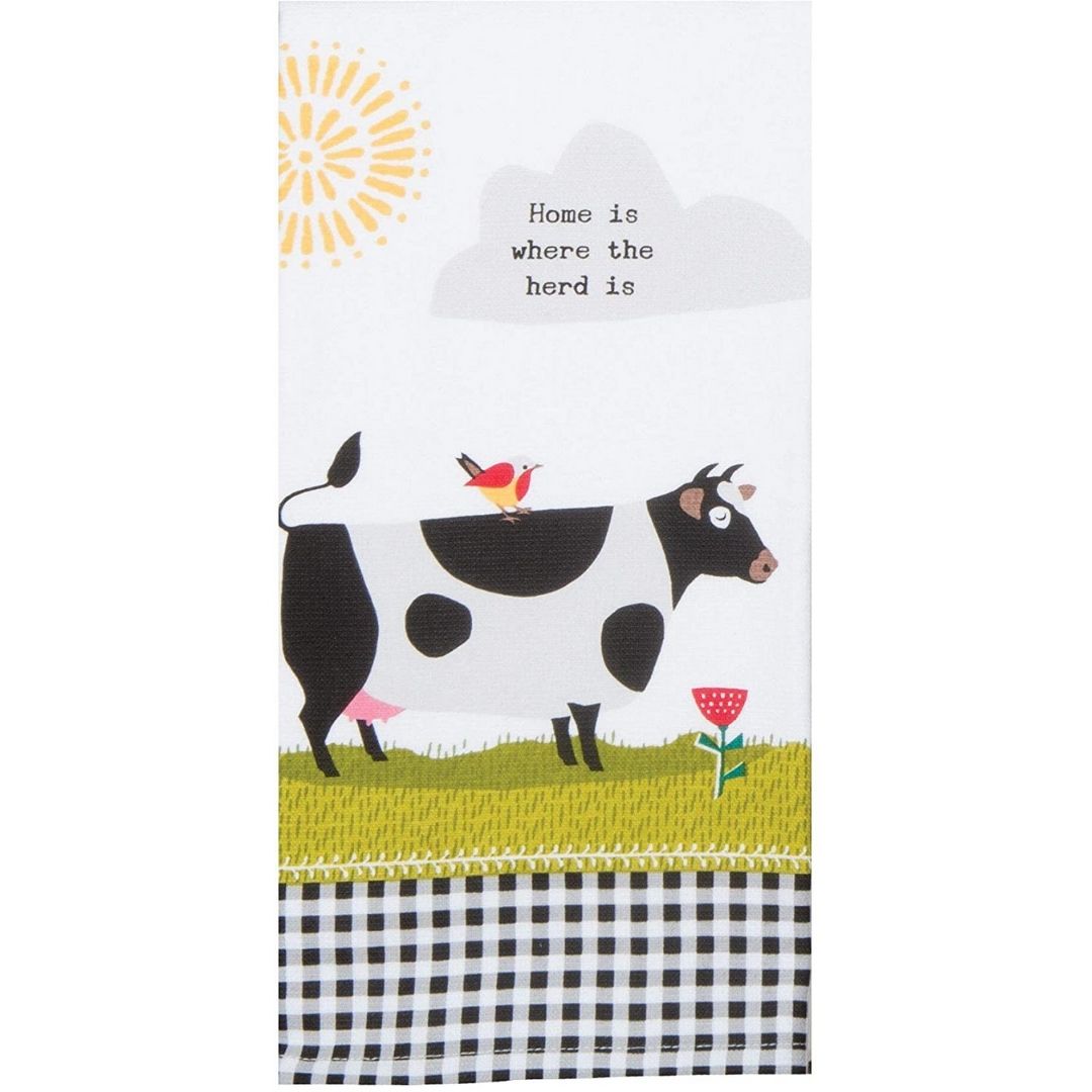 Kay Dee Designs - Farm Charm Cow Terry Towel-Southern Agriculture