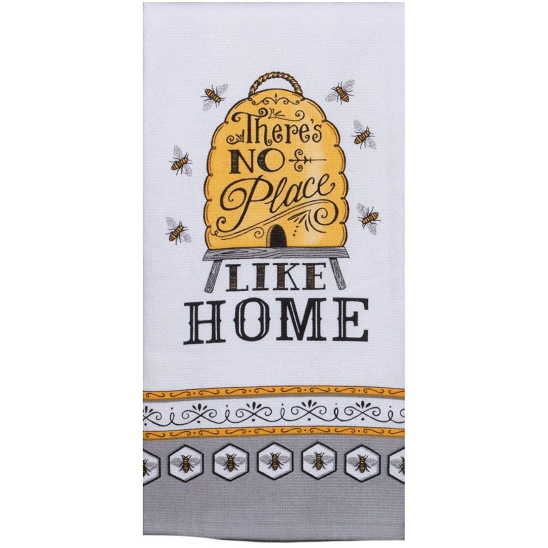 Kay Dee Designs - No Place Like Home Bee Terry Towel-Southern Agriculture