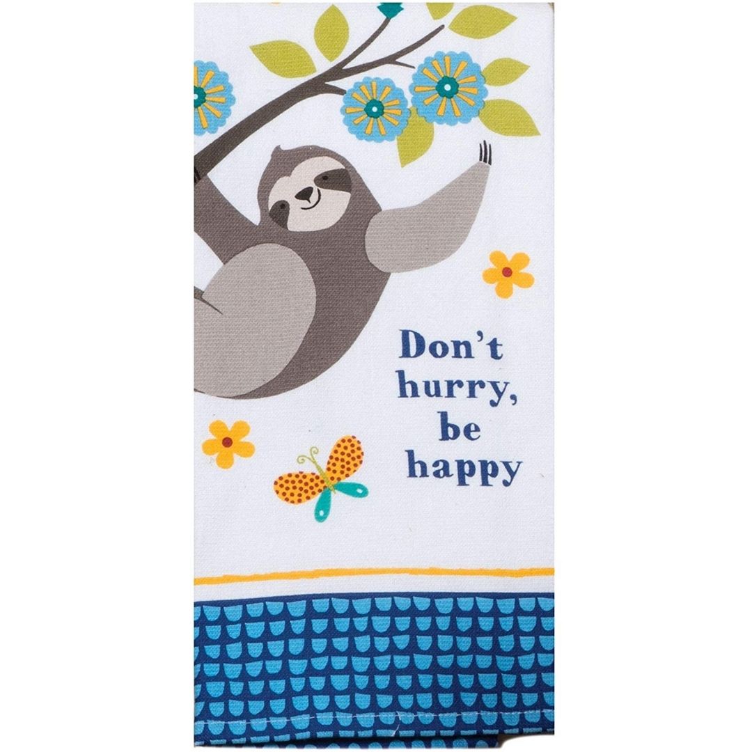 Kay Dee Designs - Slow Sloth Terry Towel-Southern Agriculture