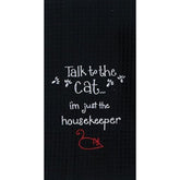 Kay Dee Designs - Cat Housekeeper Embroidered Waffle Towel-Southern Agriculture