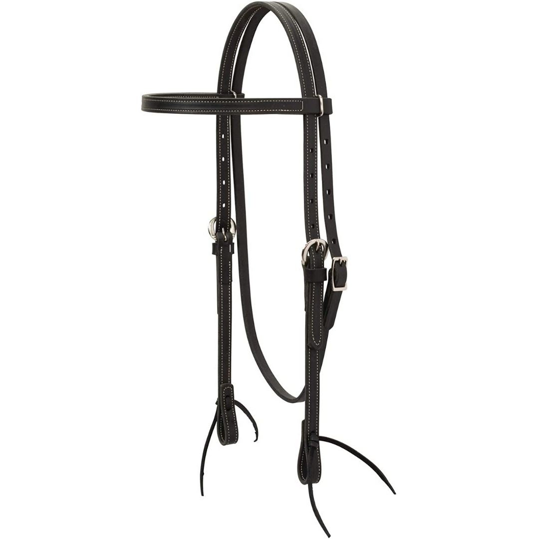 Weaver Leather - Black Latigo Leather Headstall-Southern Agriculture