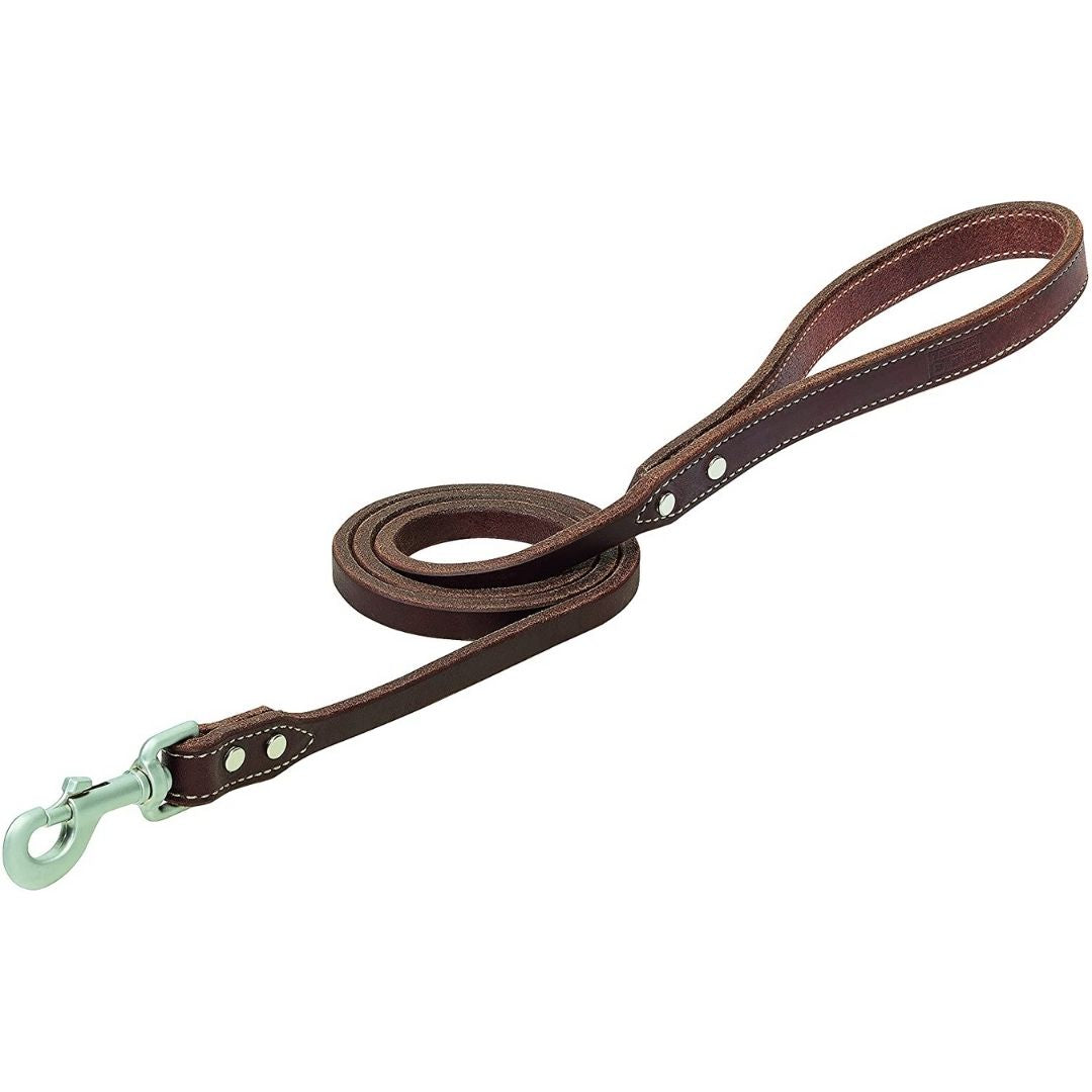 Weaver Leather - Terrain D.O.G. Oiled Harness Leather Hybrid Dog Leash-Southern Agriculture