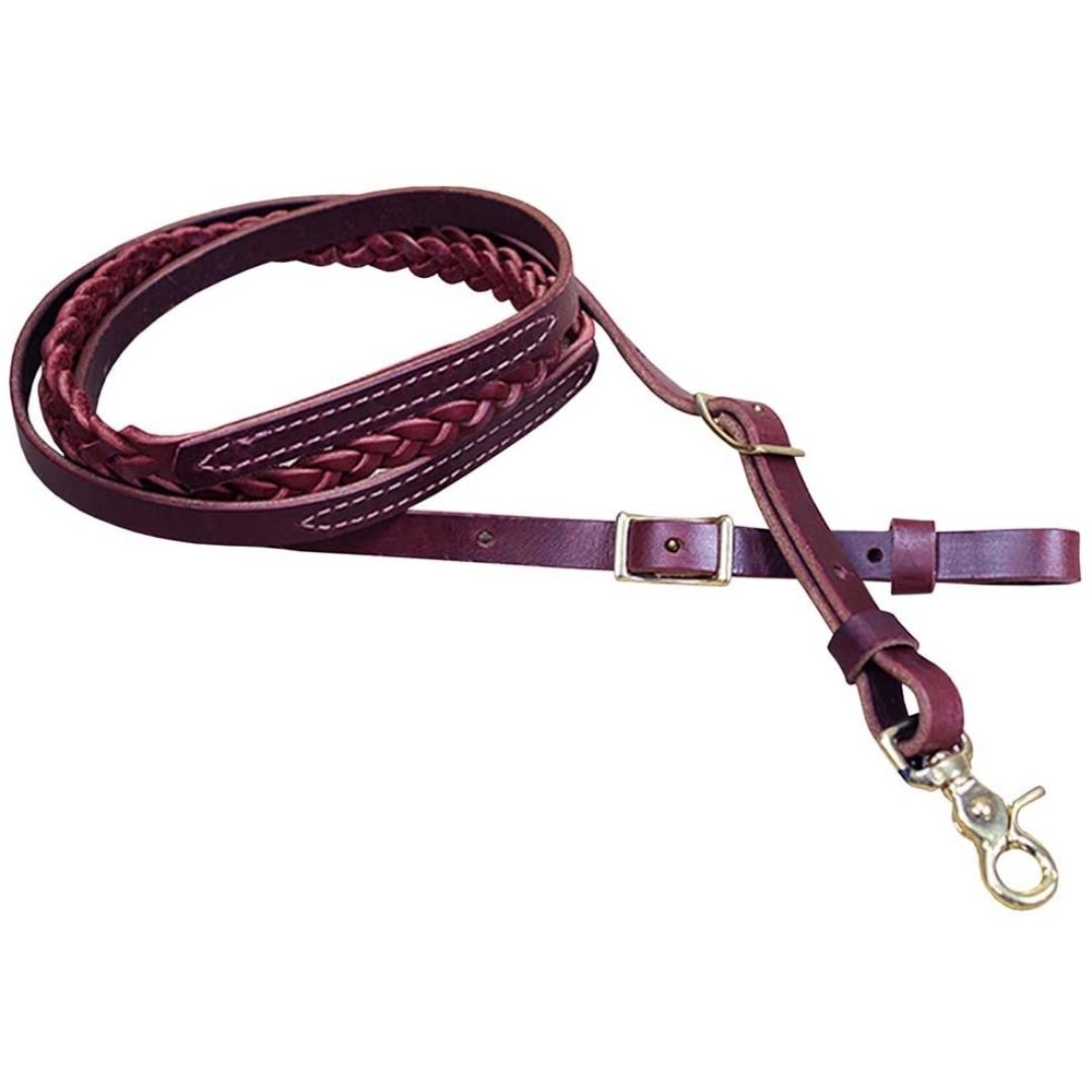 Weaver Leather - Classic 3-Plait Leather Roper Reins-Southern Agriculture