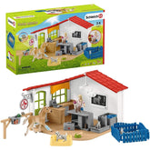 Schleich - Vet Practice Playset with Animal Toys-Southern Agriculture