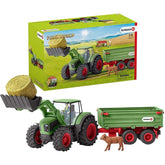 Schleich - Tractor with Trailer Toys-Southern Agriculture